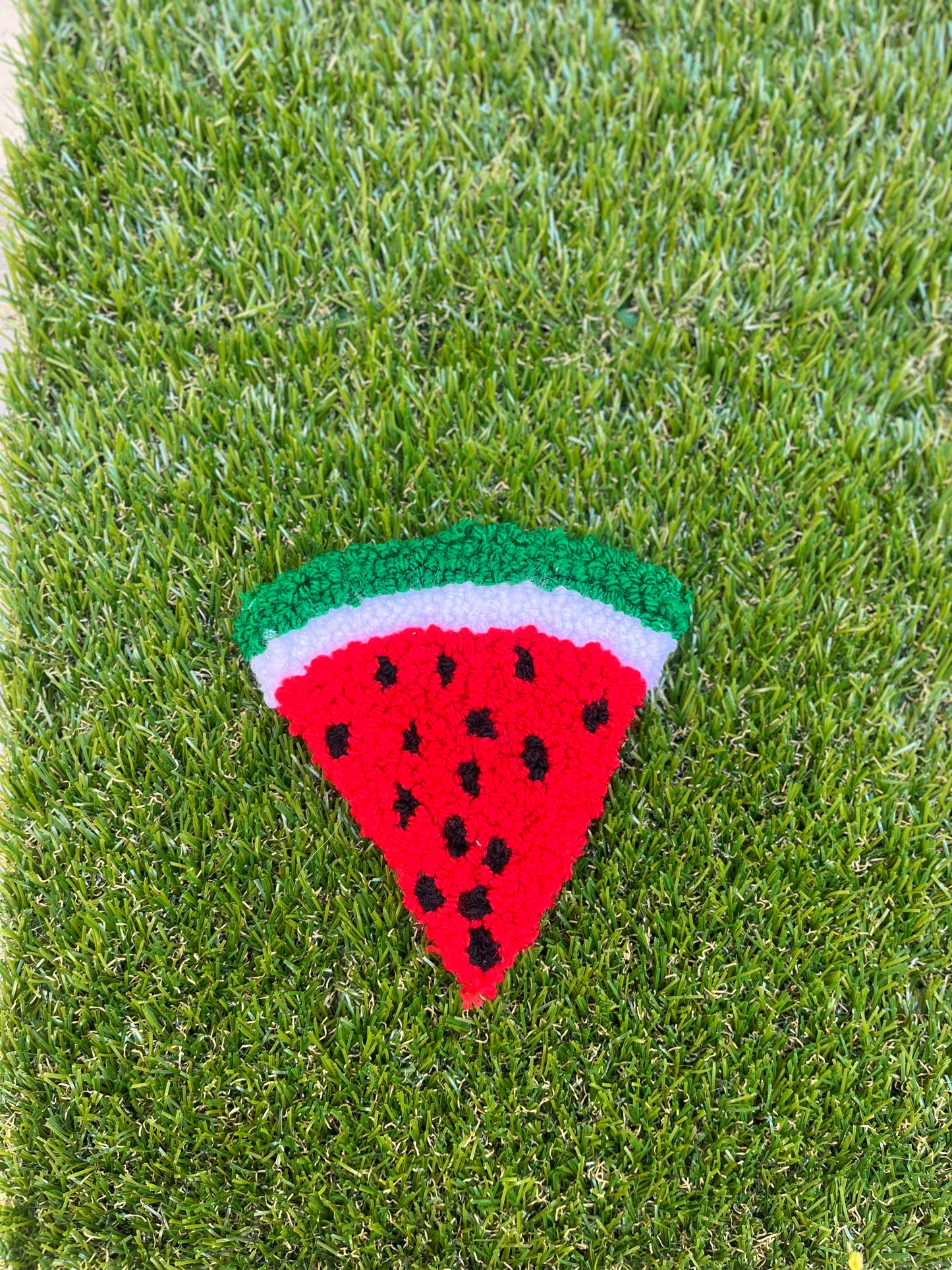 Watermelon - Punch needle design