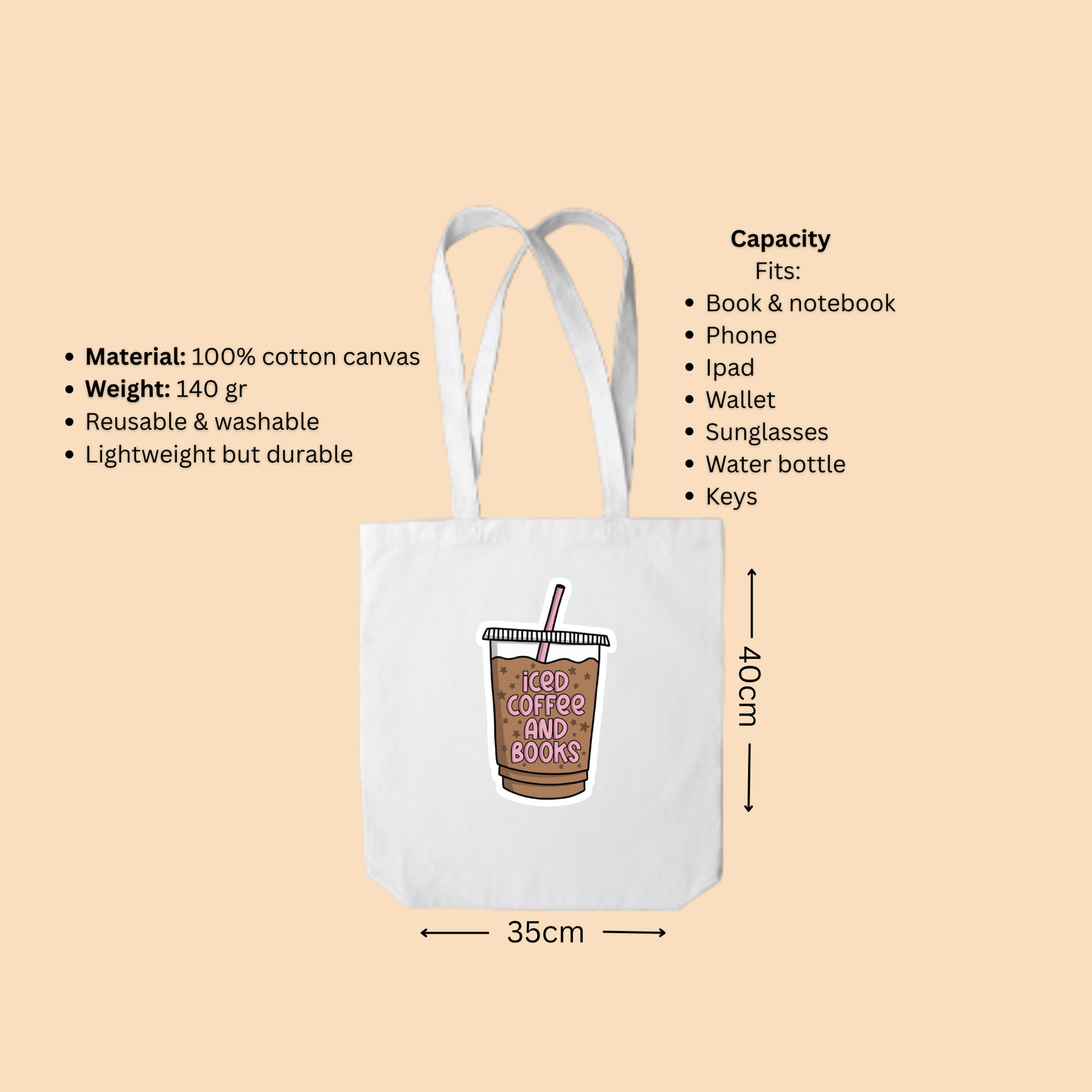 The "Iced Coffee & Books" 🫶