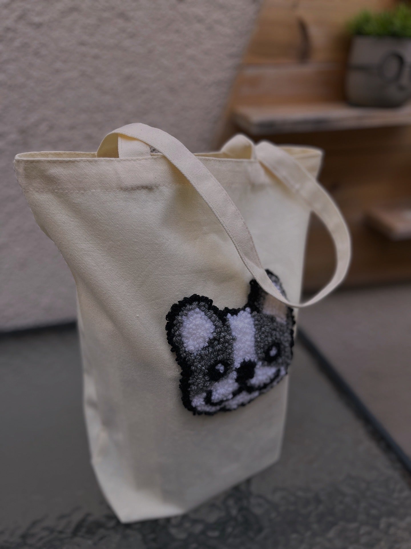 Puppy Tote Bag