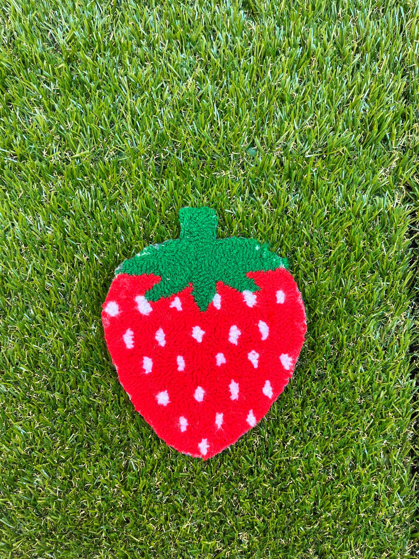 Strawberry - Punch Needle design