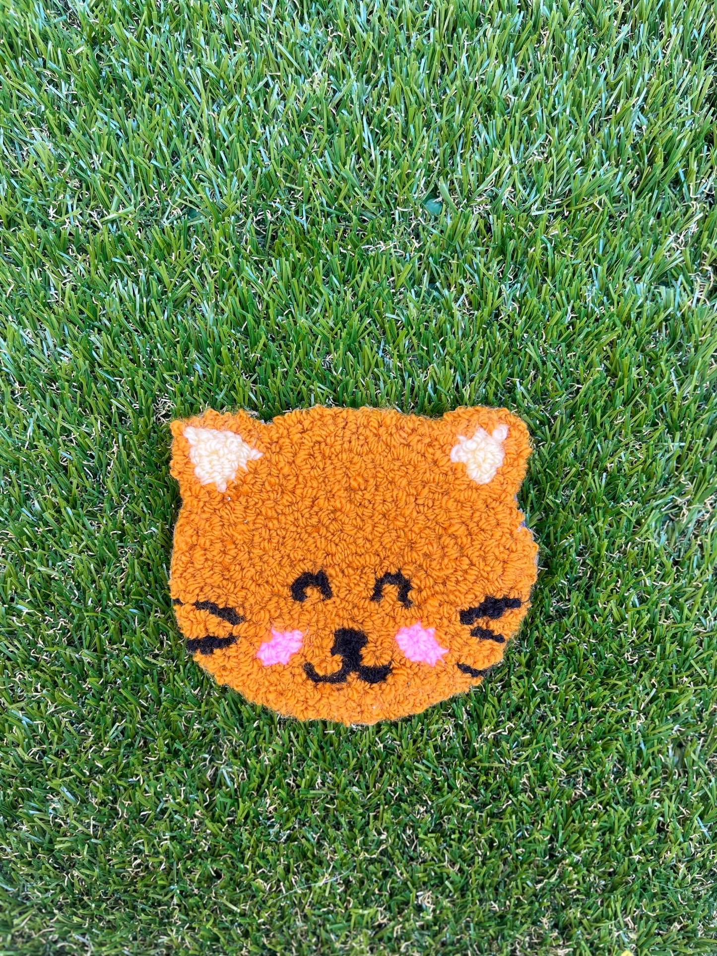 Cutie Cat - Punch Needle design