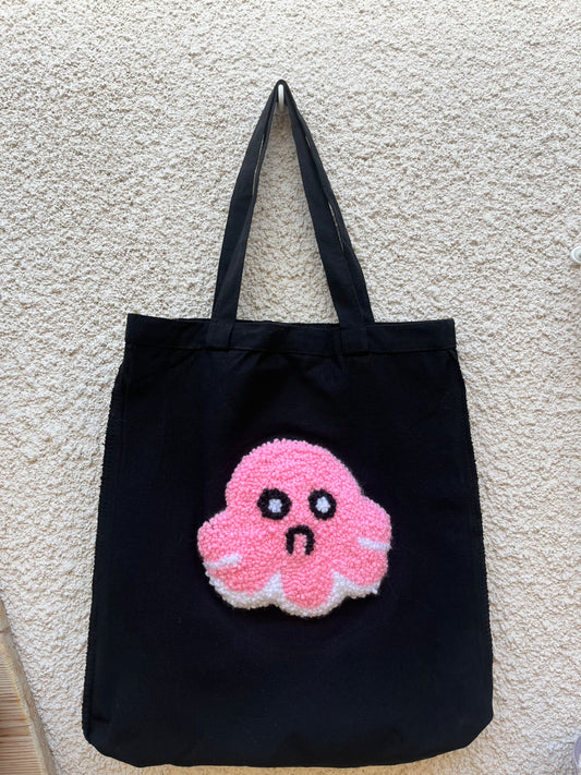 Grumpy Octopus Tote Bag