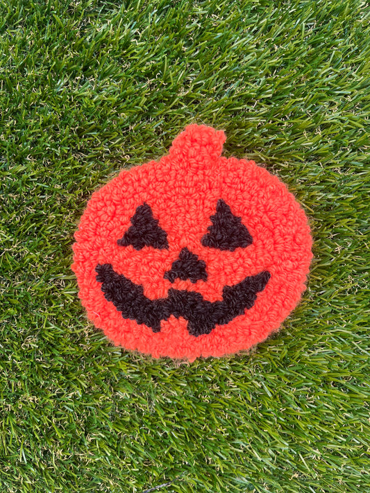 Scary Pumpkin Coaster