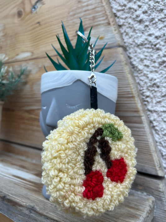 Cherry Keychain