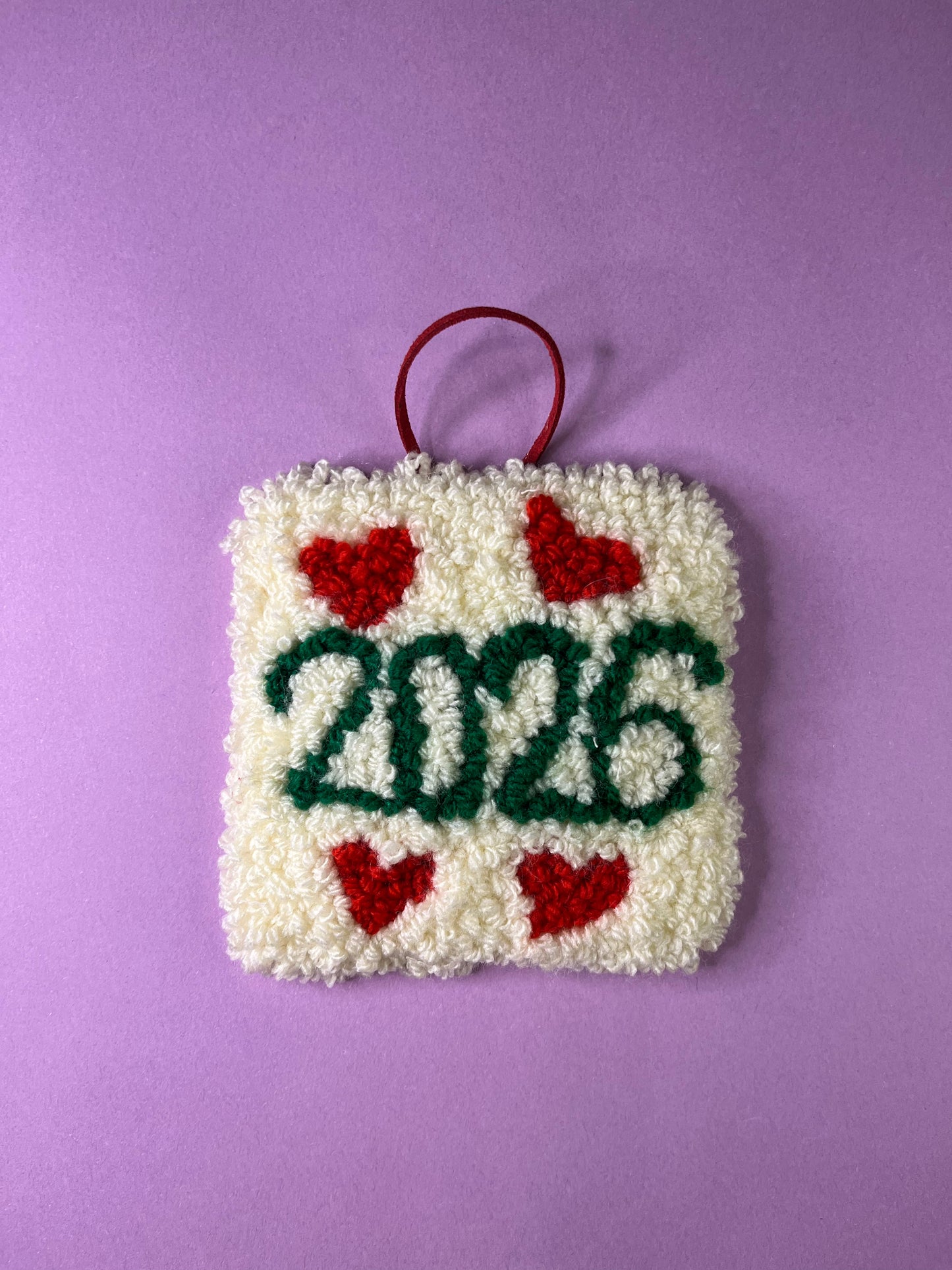 'Happy New Year 2026' Christmas ornament