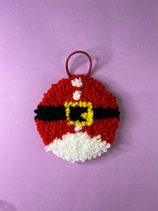 'Santa Belly' Christmas ornament