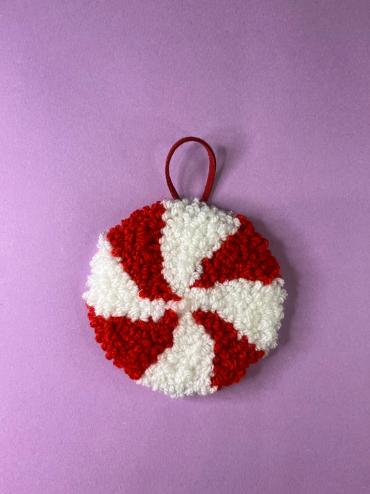 'Lollipop' Christmas ornament