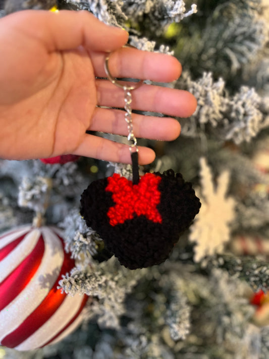 Minnie-Mickey Keychain