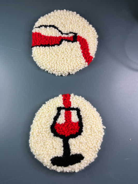 The 'Wine Lovers' Coaster set