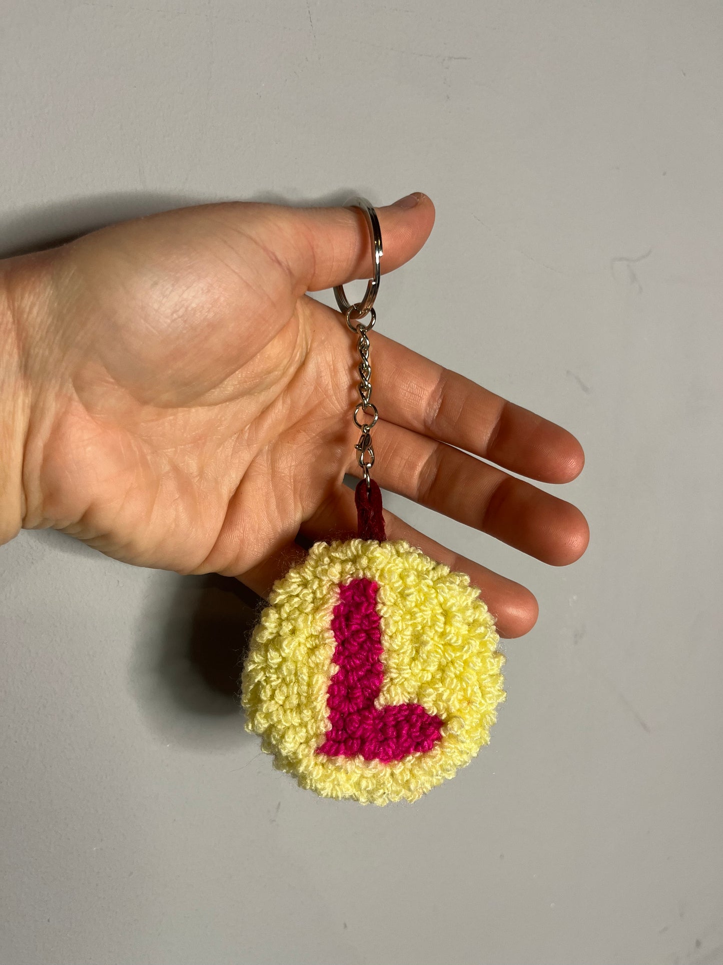 Personalized Initial Keychain