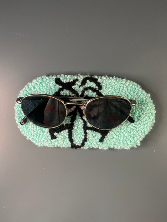 Squidward glasses/jewelry mini rug
