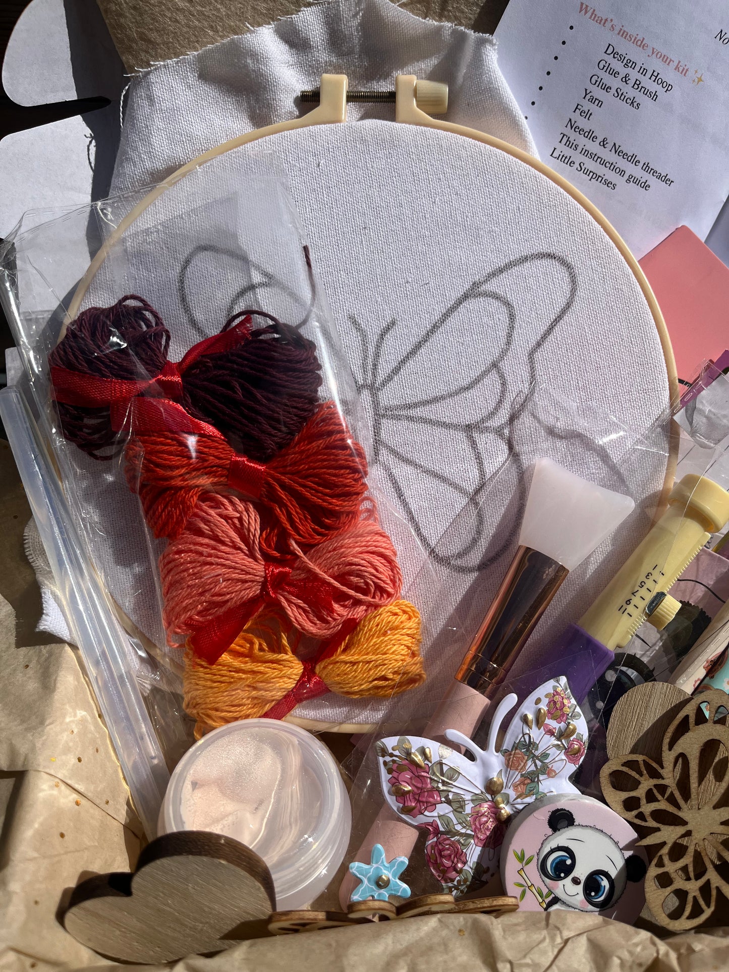 Butterfly Punch Needle Kit 🦋