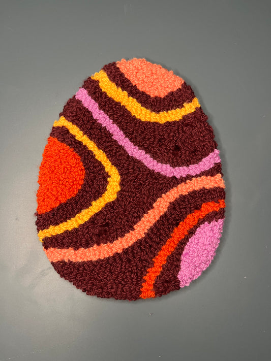 Wavy Easter Egg Coaster