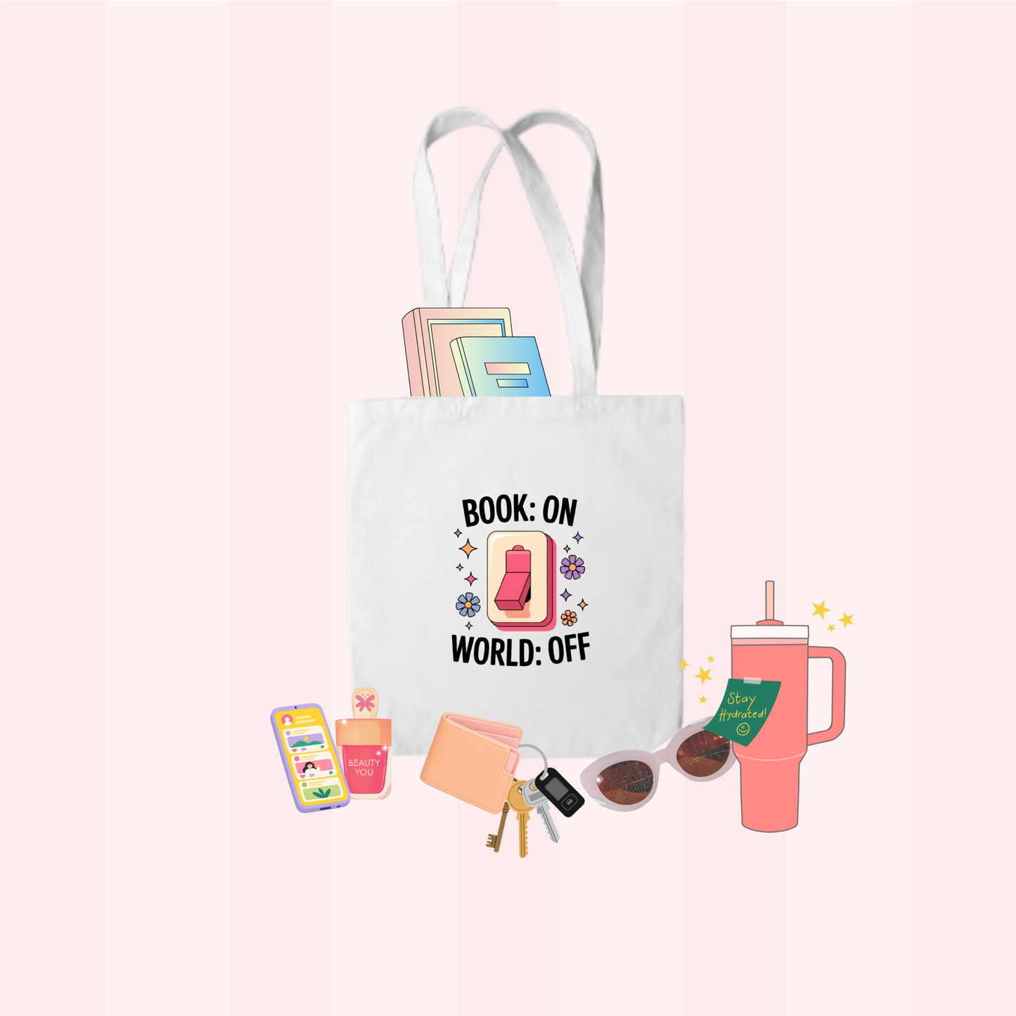 The 'Book: On–World: Off' 🫶