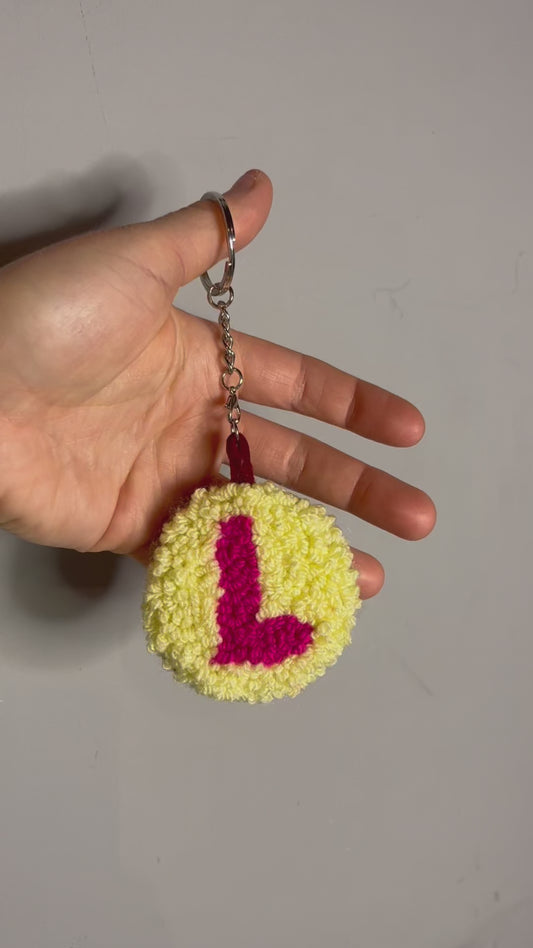 Personalized Initial Keychain